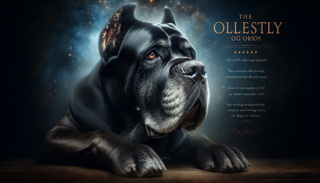 The Oldest Cane Corso on Record