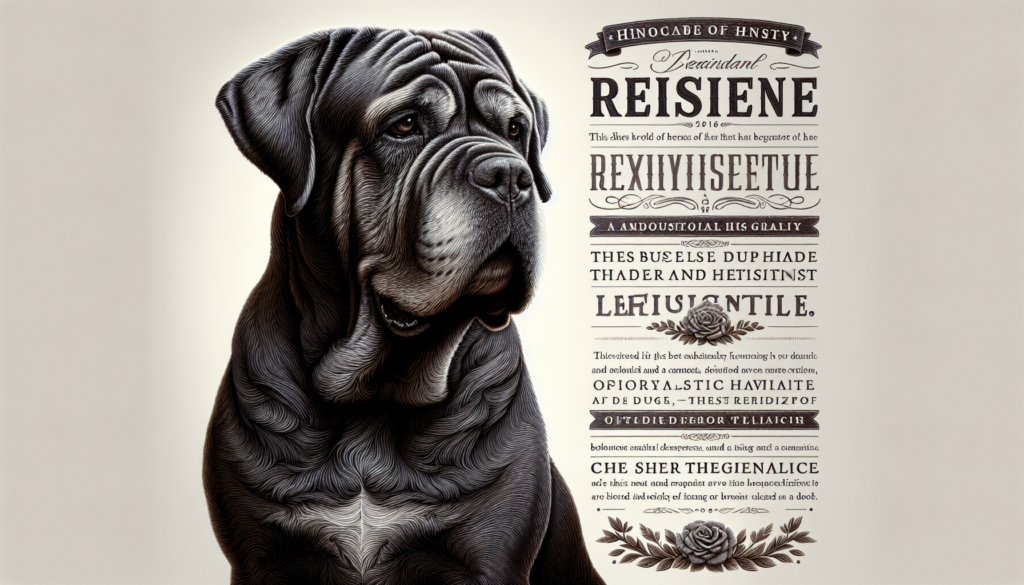 The Oldest Cane Corso on Record